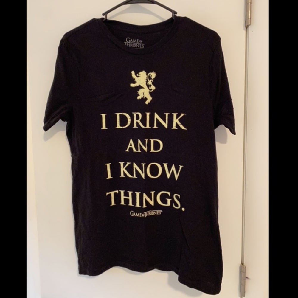 Game of Thrones Black T-shirt